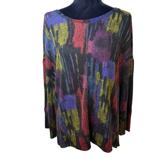 Habitat | Multicolor Abstract Sweater | Sz M - Picture 2 of 7